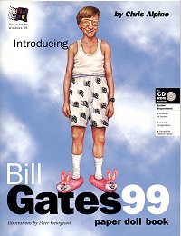 Bill Gates 99 paper doll book.