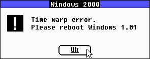 Windows 1.01 error from 2000