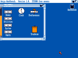 AmigaOS 1.0 desktop