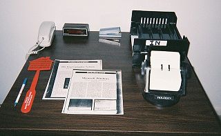 Photocopies and Rolodex