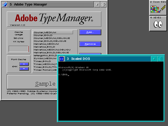 Adove Type Manager