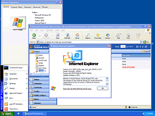 IE on Windows XP