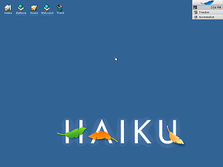 Haiku Default Desktop