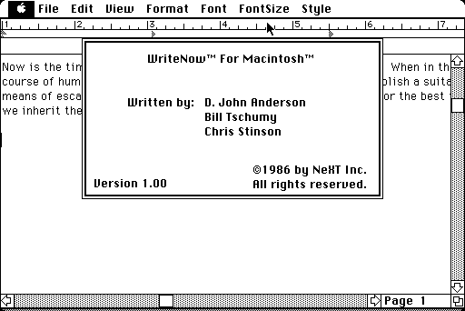 mac word processor 19902