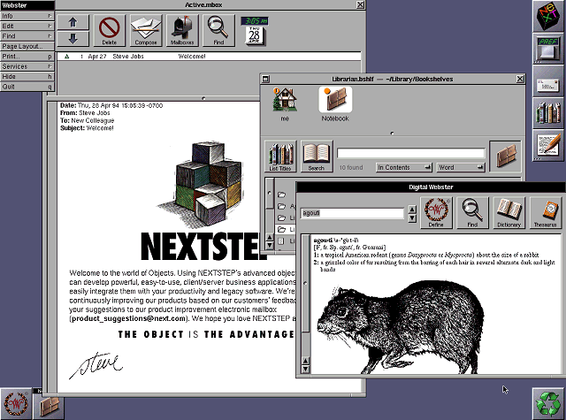NeXTSTEP 3.3 Applications