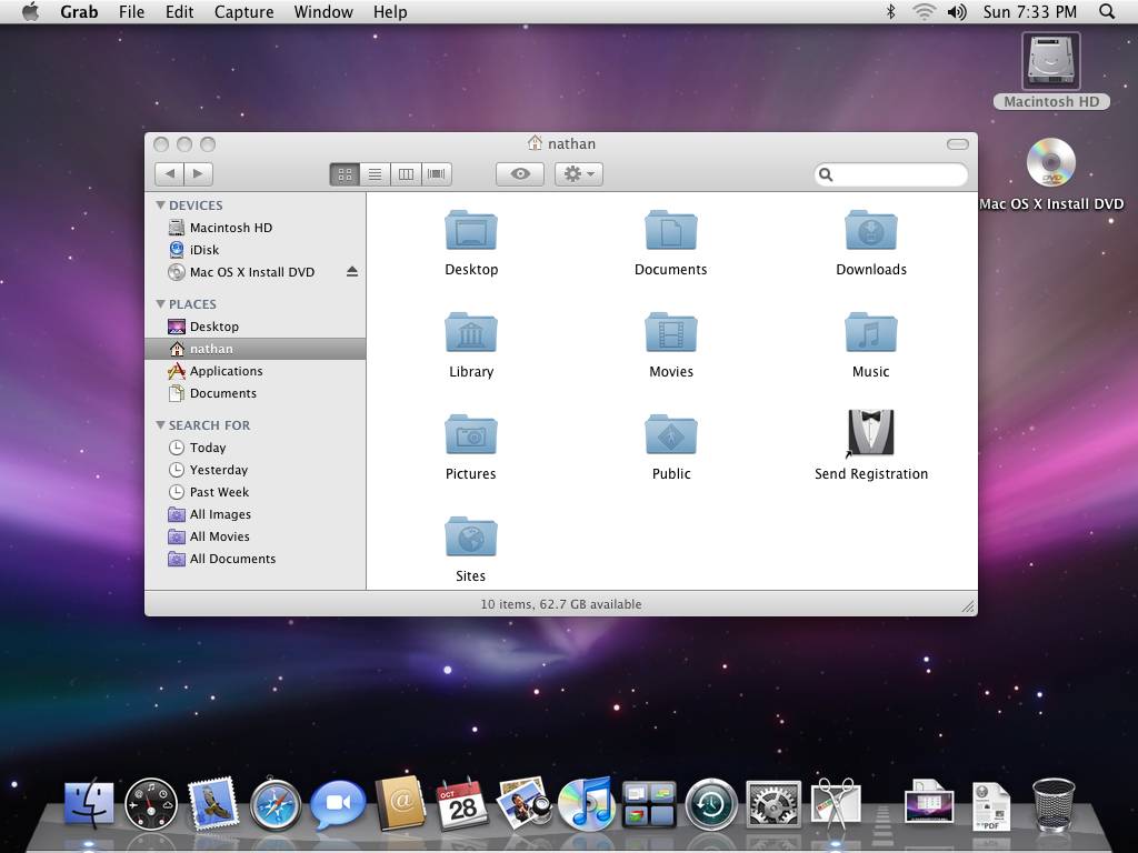 Mac OS X Version 10.5