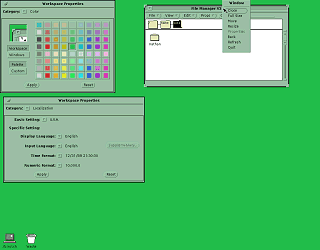 OpenWindows 3 Control Panel