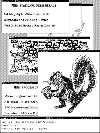Fonts and a Squirrel