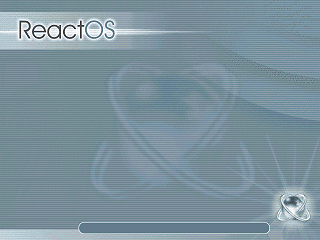 ReactOS boot screen