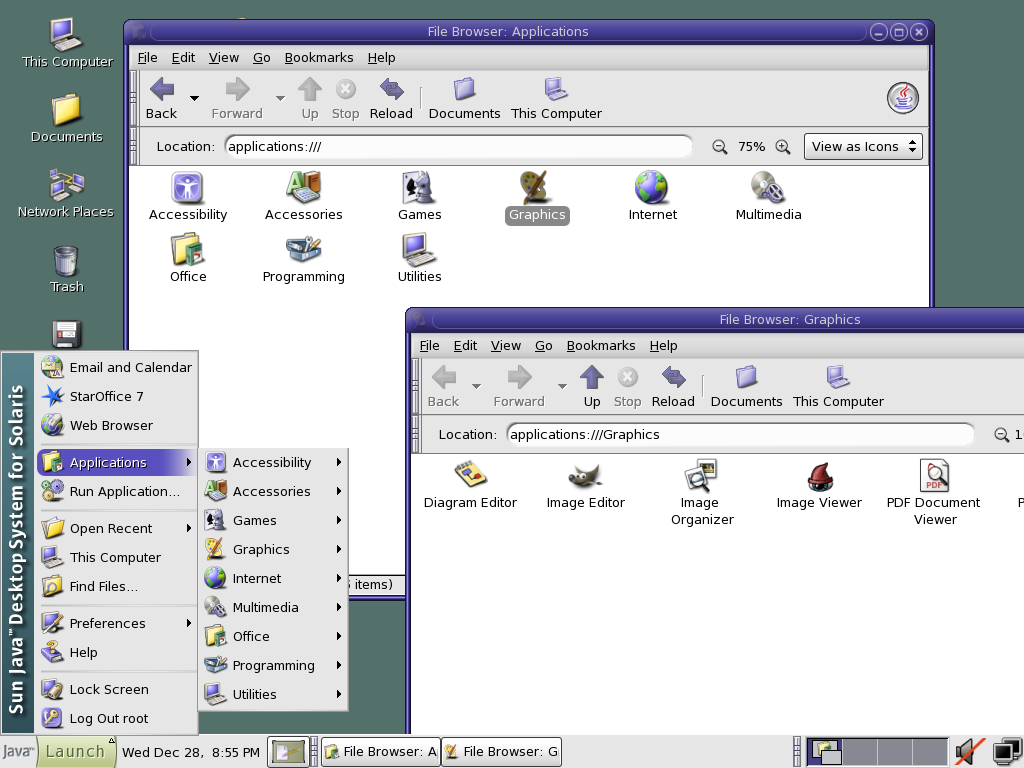Solaris 10 Java Desktop System