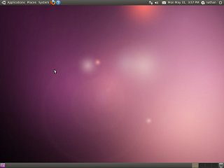 Ubuntu 10.04 Default Desktop