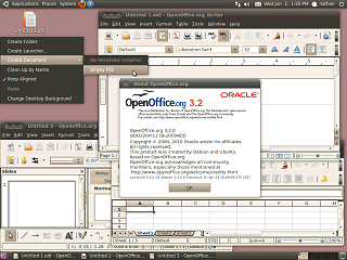 Ubuntu 10.04 Oracle OpenOffice