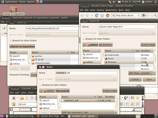 Ubuntu 10.04 Save As