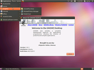 Ubuntu 11 Gnome Desktop