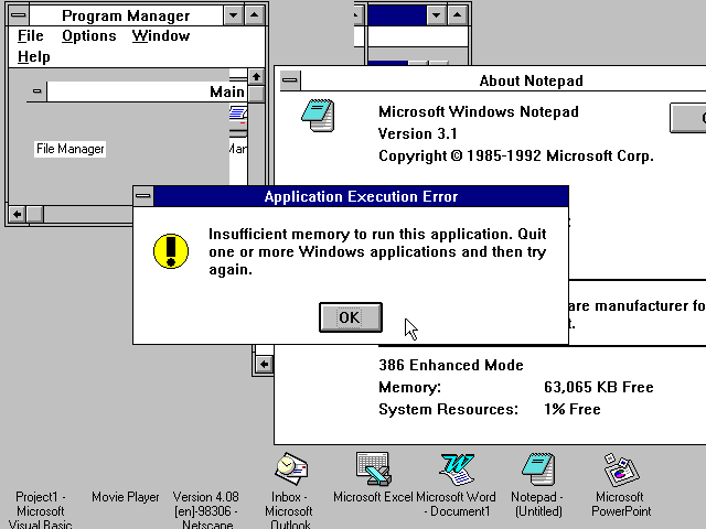 Windows 3.1 Resources