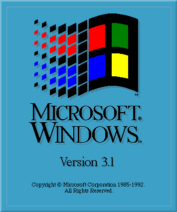 Windows 3.1 Boot Logo