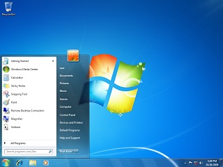 Windows 7 Default Desktop