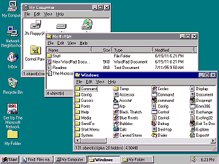 Windows 95 File Views