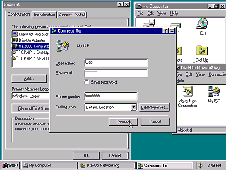 Windows 95 Dial Up