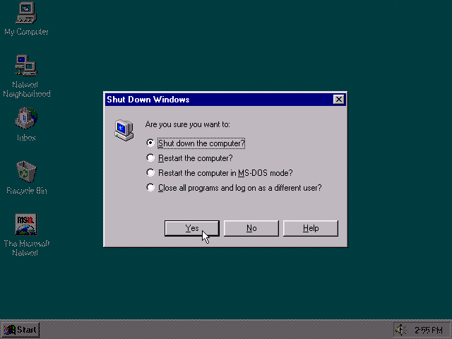 Shutdown Patch Windows 98