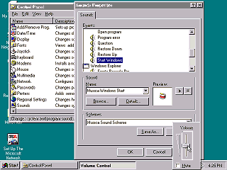 Windows 95 Sound Schemes