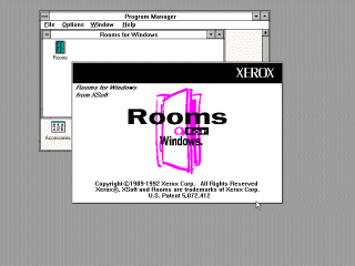 Xerox Rooms Splash Screen